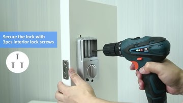 Zomnua Y3 Smart Lock Installation Guide | PIN, Fingerprint, and Smart Security