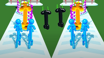 Tall Man Run | All Levels Gameplay Walkthrough (Android, iOS, iPad) Lv 56-60