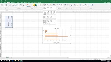 How to create a 3D Bar Chart in excel 2016