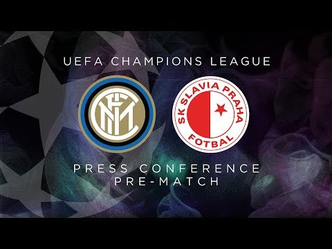 INTER vs SLAVIA PRAHA | LIVE | Pre-Match Press Conference Conte + Handanovic [SUB ENG]