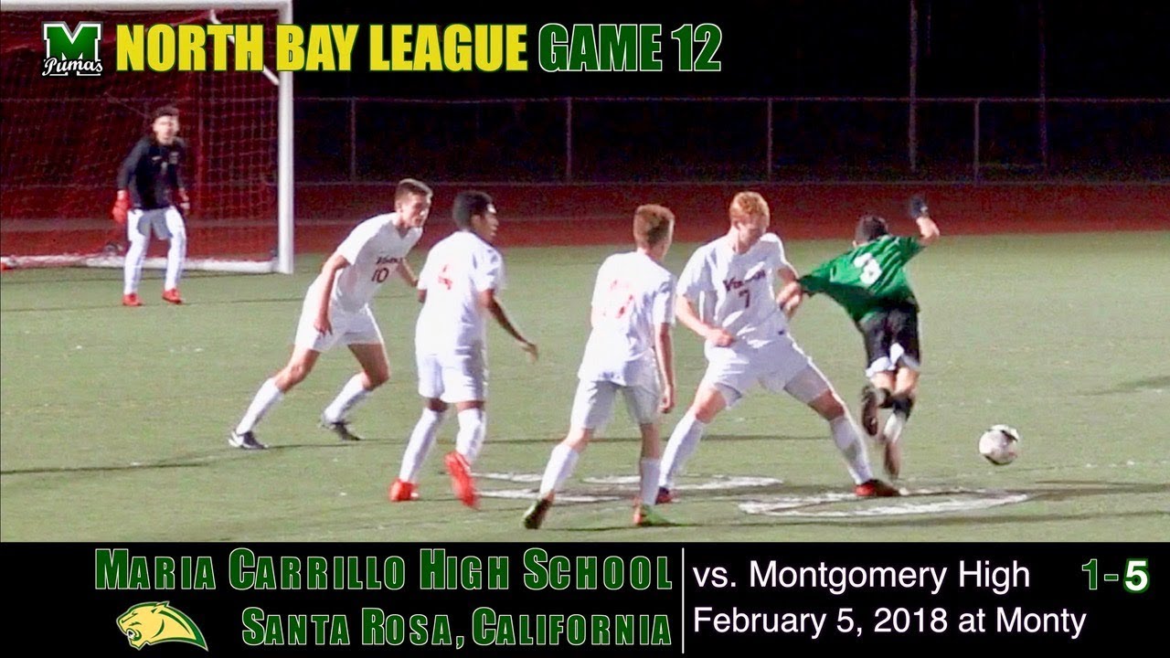 2018 2 5 Game 12:  Maria Carrillo Varsity Soccer v Montgomery