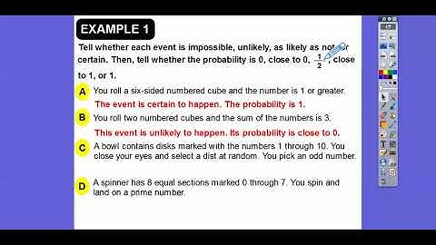 Probability - Lesson 12.1