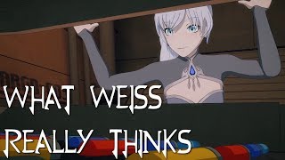 What Weiss REALLY Thinks [FT. ActingBuggy] (RWBY Thoughts)