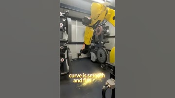 Robot polishing metal door handles