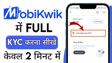 MobiKwik me Full KYC kaise kare 2025 | How to do KYC in MobiKwik App