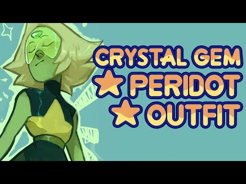 ✨🌟 Peridot Crystal Gem Outfit 🌟✨