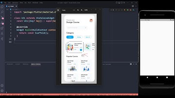 Flutter UI - Design 1 - Listview Items