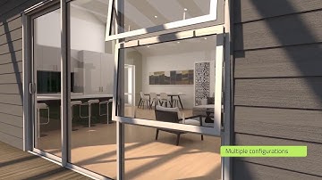 Altus Window Systems - Ranchstacker® with customised awning windows