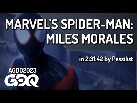 Marvel's Spider-Man: Miles Morales by Pessilist in 2:31:42 - Awesome Games Done Quick 2023