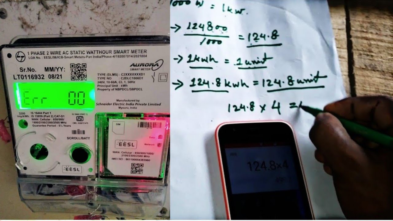 How To Calculate House Electric Bill Unit Rate In Hindi Electrical 