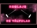 Como hacer REGLAJE DE VALVULAS,  mantenimiento parte Practica,  valve clearance, valves