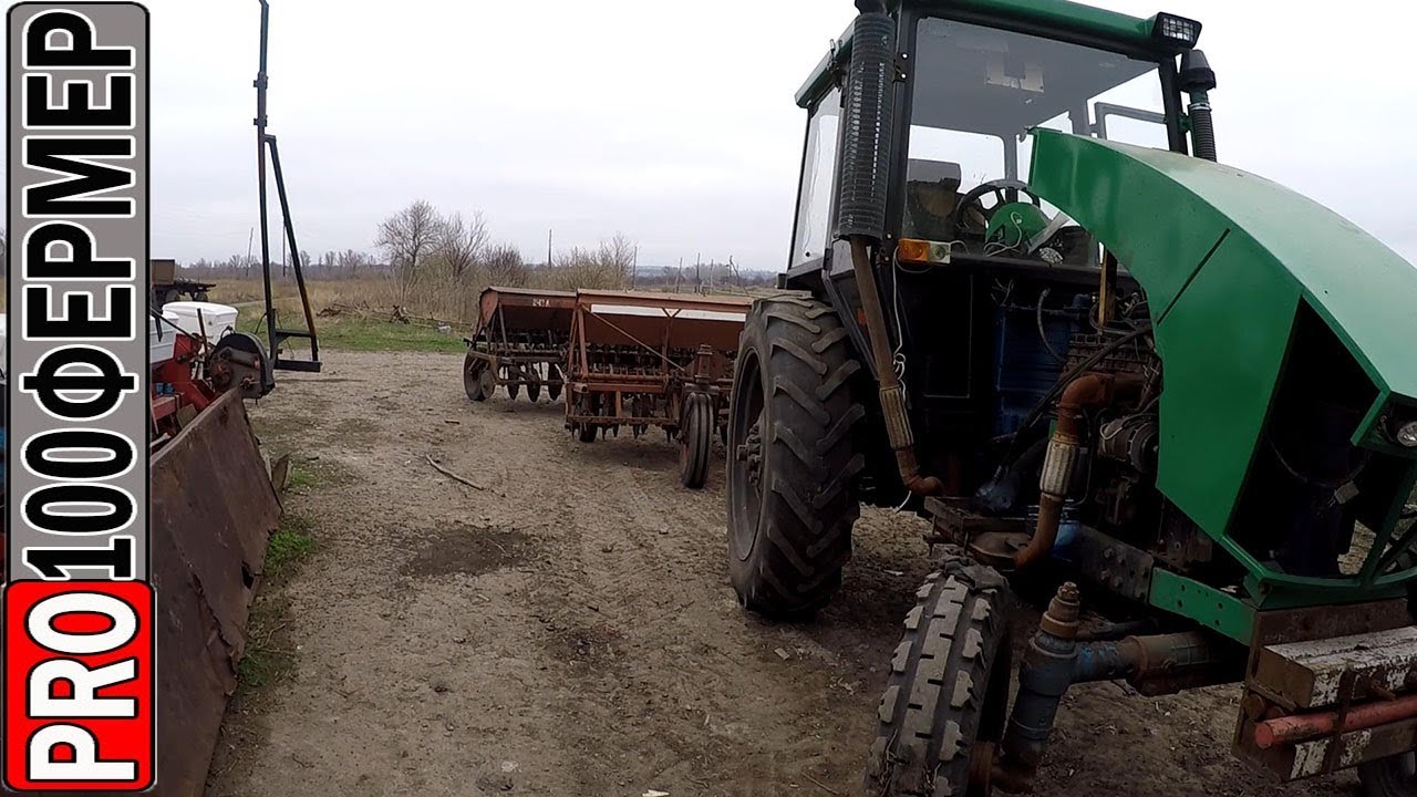 Обслуживание сельхозтехники. - YouTube