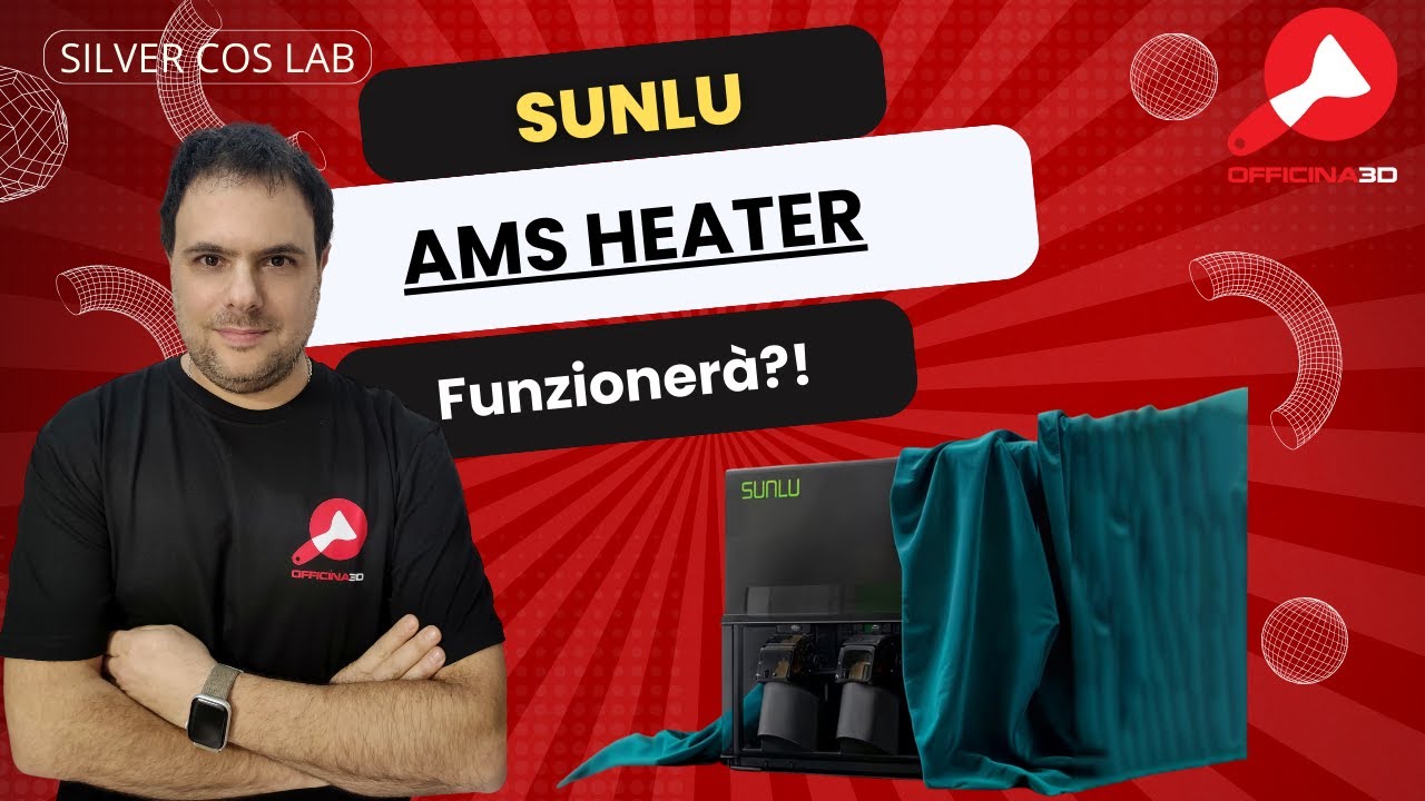 🔥 Sunlu AMS Heater – Addio Umidità nei Filamenti! Test e Recensione Completa