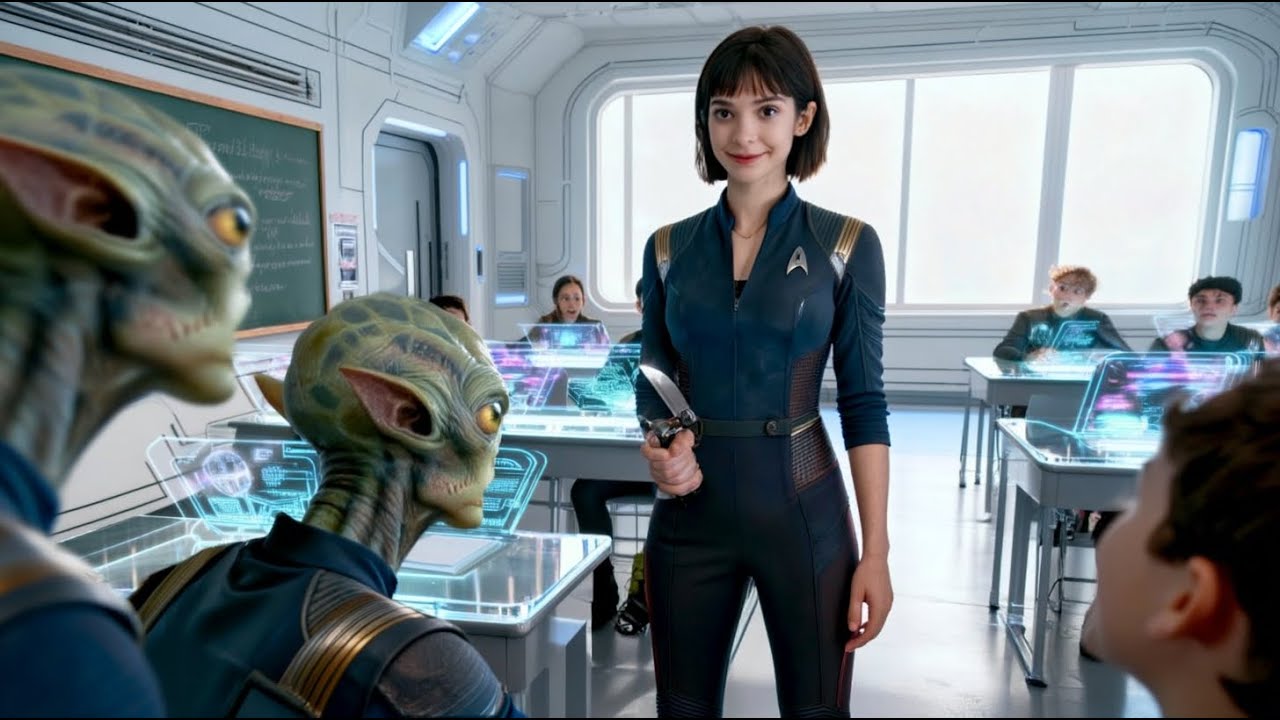 He Pulled a Knife in Class — The Deathworld Girl Reacted and Finished the Lesson | Sci-Fi Story