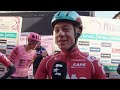 Maxim van gils  interview at the start  milanosanremo 2024