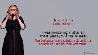 Adele - Hello | Lirik Terjemahan