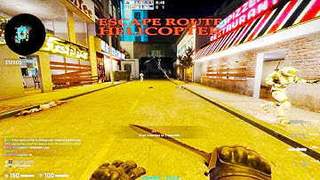 Counter Strike Global Offensive - Zombie Escape mod online gameplay on Atix Apocalypse map