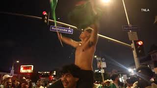 World Cup Mexico win in LA