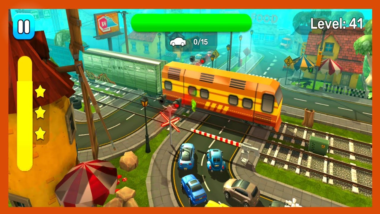 RAILROAD cROSSING 2LEVEL 41 NEW UPDATE NEW tRAIN & NEW