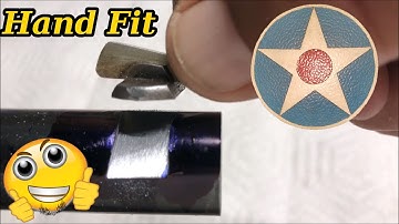 The Old Gunsmith  - Cutting A Dovetail By Hand (The Hard Way)