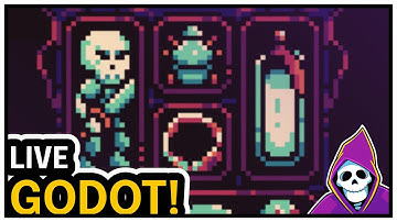 Working on Visuals - Live Godot Game Development