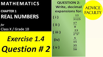 NCERT Class 10 Math- Exercise 1.4 – Q2-Rational Numbers &Their Decimal Expansions |CBSE ICSE| #00022