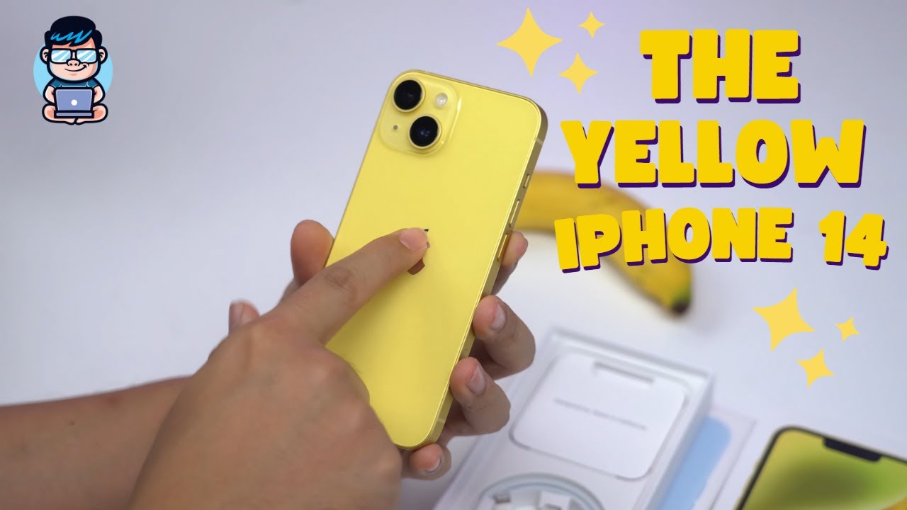 iPhone 14 YELLOW💛....Let SEE how yellow it really is!