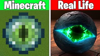 Realistic Minecraft | Real Life vs Minecraft | Realistic Slime, Water, Lava #554