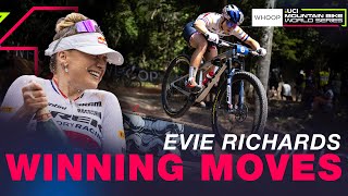 WINNING MOVES 🏆 Evie Richards dominates in Brazil UCI MTB Cross-country Short Track World Cup