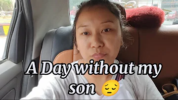 How did my son spend his day without me?? Tibetan Vlogger | Derab Woeser