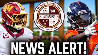 🚨BREAKING: Commanders FINALLY Make CB Move! TONS OF BAD INJURY NEWS For Sunday + UDFA RELEASED!