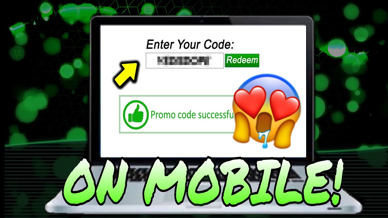 How To Redeem Roblox Promocodes On Mobile Youtube - how to get to roblox promo codes from mobile