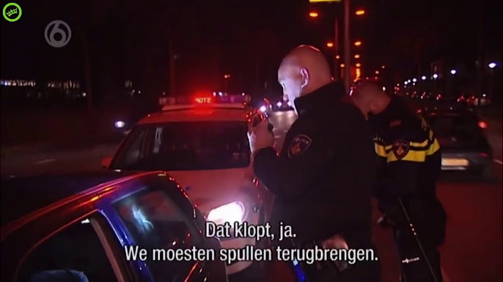 Verdachte verzet zich tegen aanhouding  'Probeer het maar' | WEGMISBRUIKERS
