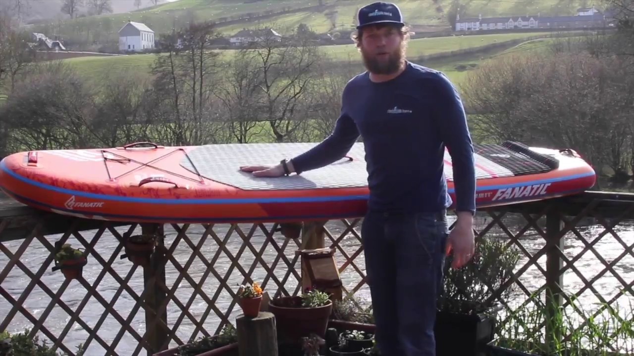 Fanatic Rapid Air Stand Up Paddle Board Review YouTube