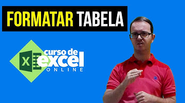 FORMATAR COMO TABELA NO EXCEL - Curso de Excel em 1 Minuto