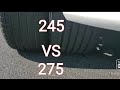 Enhancing Car Performance: Upgrading from 245 to 275 Tires