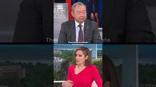 Taiwan's representative to the U.S. says "we want peace and stability" #shorts