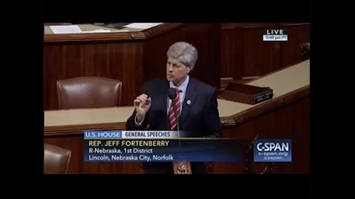 Congressman Fortenberry Speaks on House Floor abou...