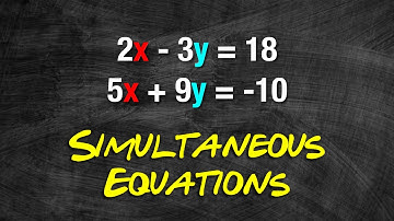 Simultaneous Equations - Part 1 - Algebra [Junior Cycle Maths]
