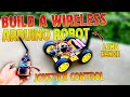 Arduino wireless robot using nRF24L01 | Long range | DIY build | With code and schematics