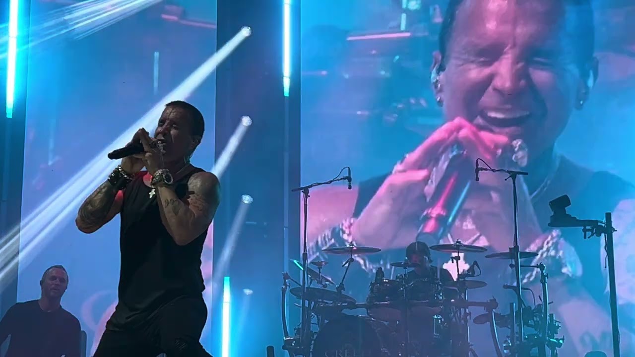 Creed debut cover 'Where the Streets Have No Name' by U2 at FedExForum in Memphis, TN USA - 7.27.25