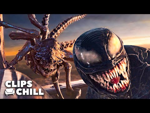 EPIC Plane Fight Venom Vs Xenophage In Midair Showdown Venom 3 The Last Dance