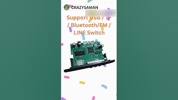 USB MP5 Stereo Audio Video Player Module | With Bluetooth FM USB AUX #bluetooth #stereo #audioboard