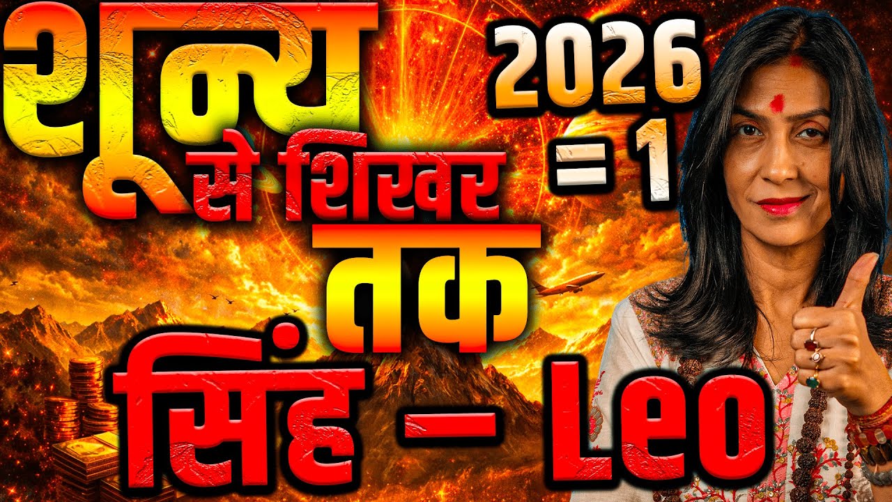 सिंह राशि वार्षिक राशिफल 2026 | मान सम्मान बढ़ेगा, करियर और धन में बड़ी सफलता