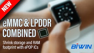 Combining eMMC &amp; LPDDR For The Most Compact Memory | BIWIN at EW 2024