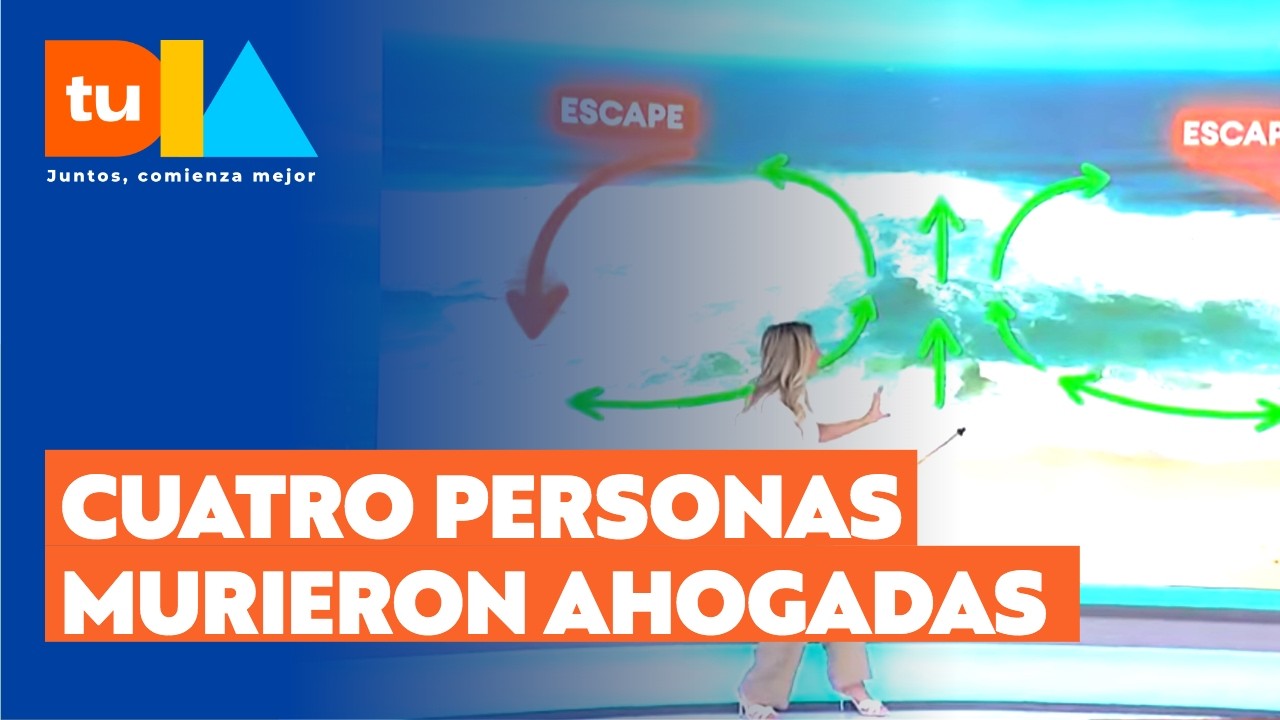 Tragedia en Algarrobo: Cuatro personas fallecieron ahogadas y un hombre está hospitalizado l Tu Día