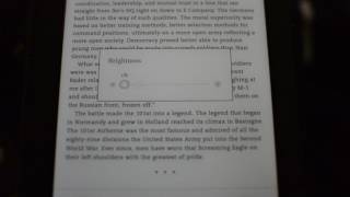 Kobo H2O Firmware 4.3.8842 Frontlight Bug screenshot 5