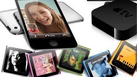 New iPod Nano 6G Touch, iPod Touch 4G & Apple TV - Apple Fall Event Recap
