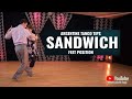 TANGO TIPS: Feet position during "Sandwich Step"