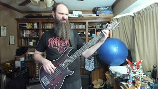 Drain - Feel the Pressure (bass cover)